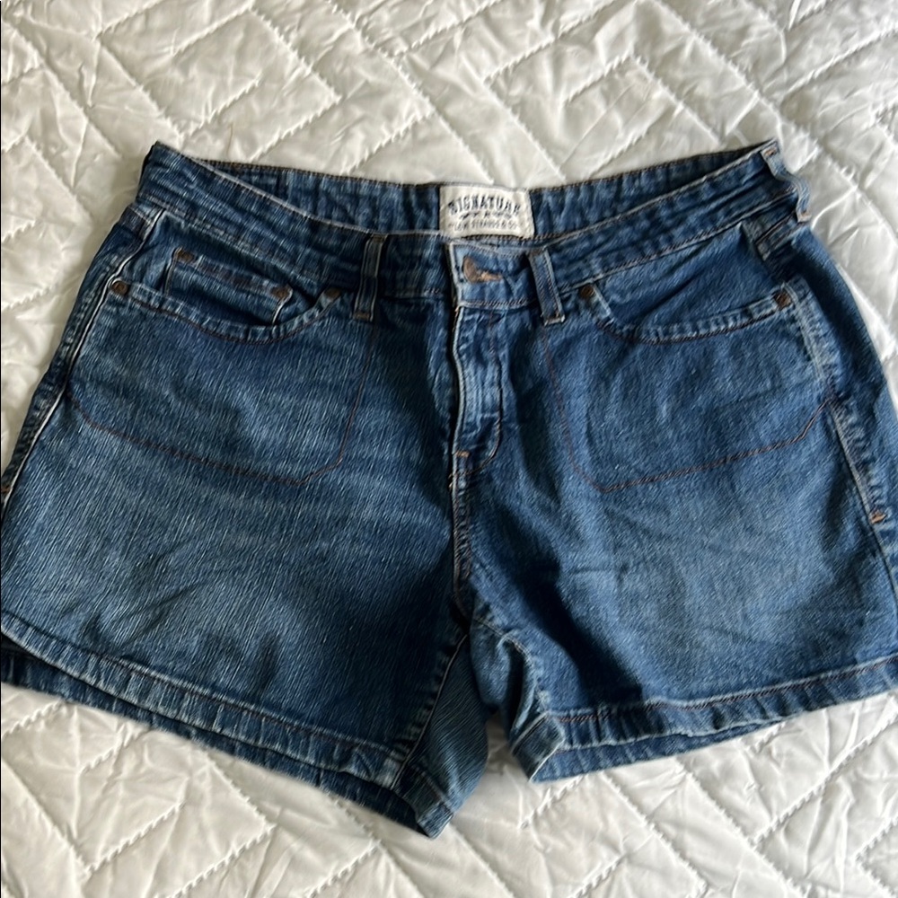 Blue Jean Shorts Relaxed Fit Timeless Style